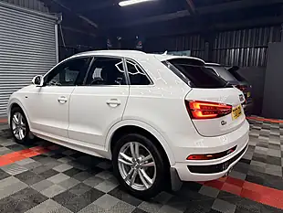 Used 2017 Audi Q3 S Line Edition White - Interior and Exterior details 5