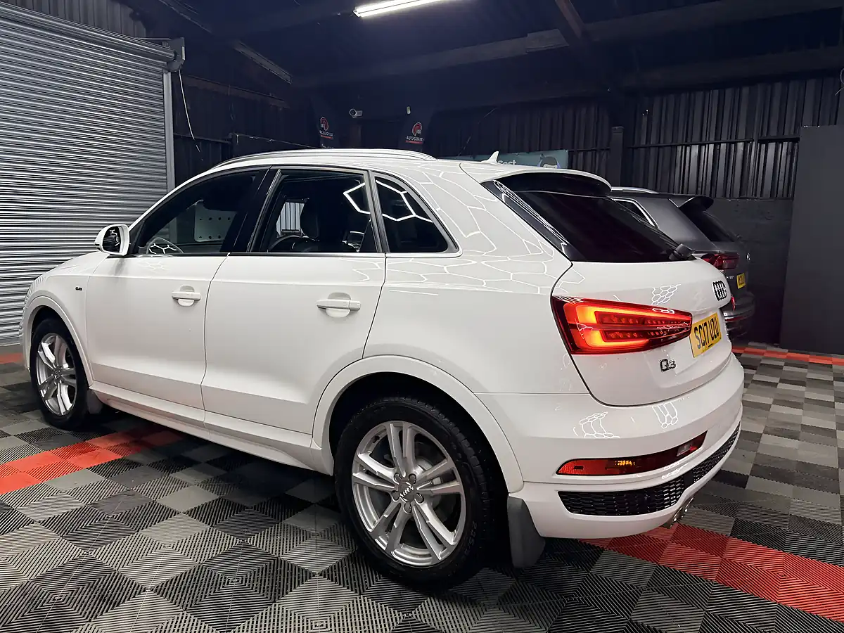 Used 2017 Audi Q3 S Line Edition White - Interior and Exterior details 5