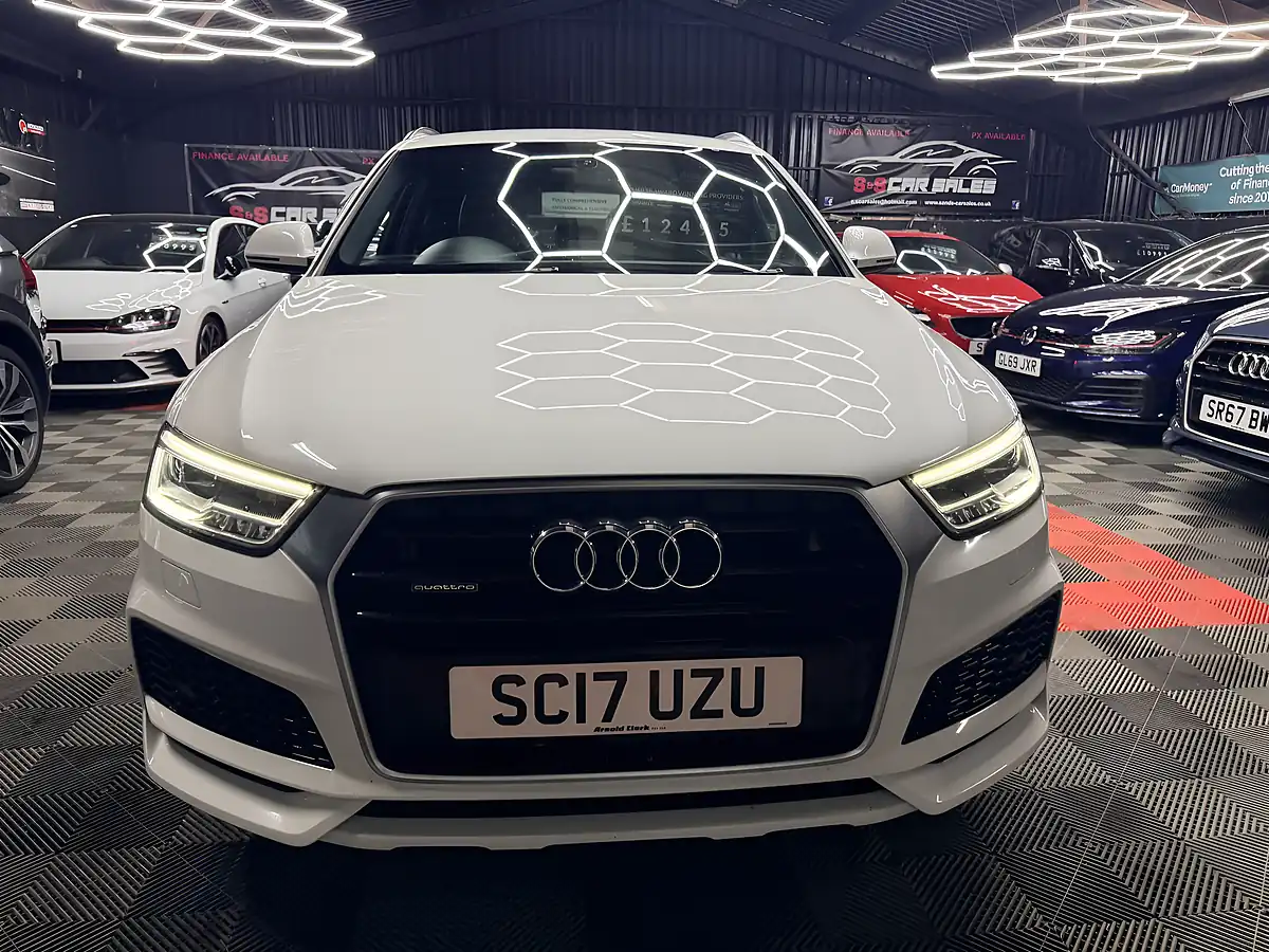 Used 2017 Audi Q3 S Line Edition White - Interior and Exterior details 9