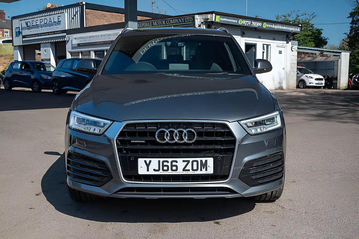 Used 2017 Audi Q3 S Line Plus Daytona Grey Pearl Effect - Interior and Exterior details 3