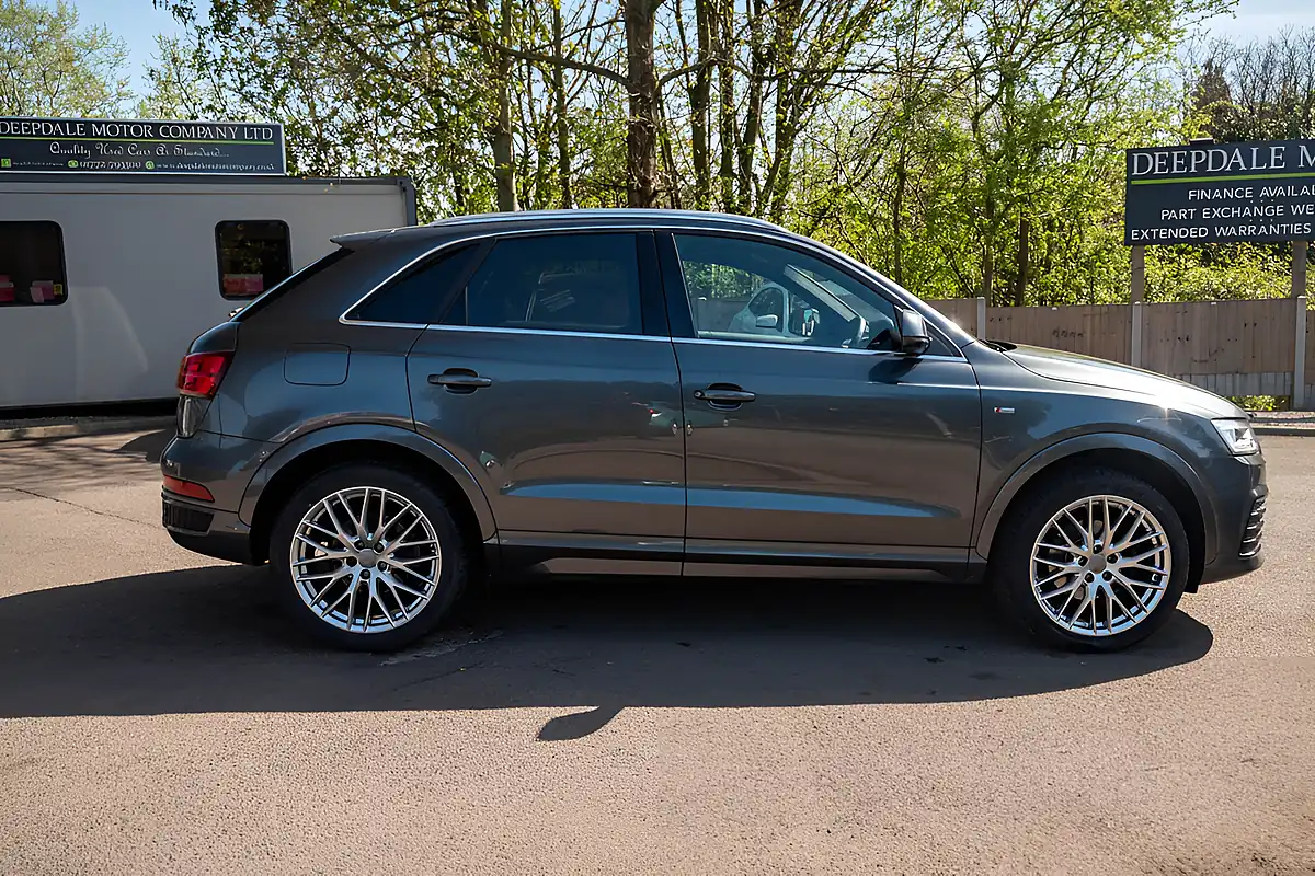 Used 2017 Audi Q3 S Line Plus Daytona Grey Pearl Effect - Interior and Exterior details 9