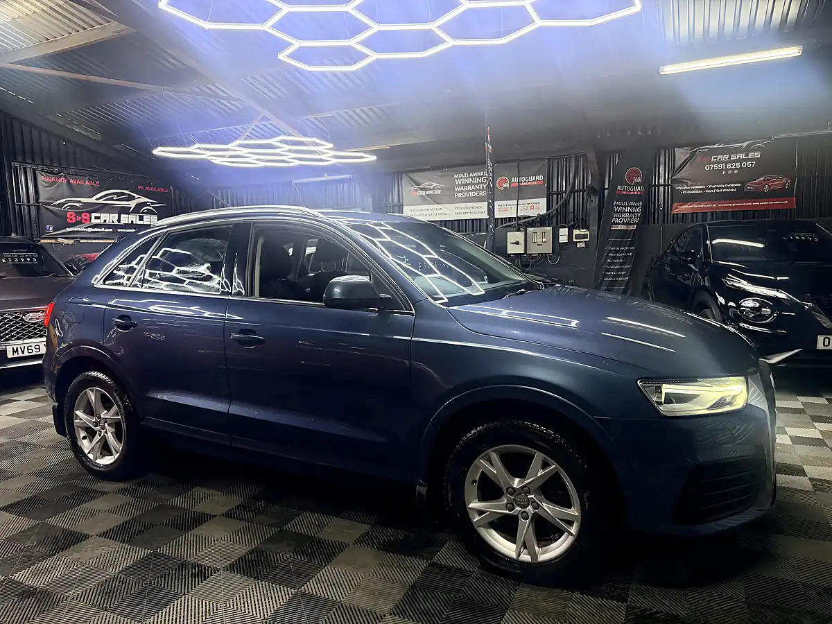 Used 2017 Audi Q3 Sport Blue - Interior and Exterior details 3
