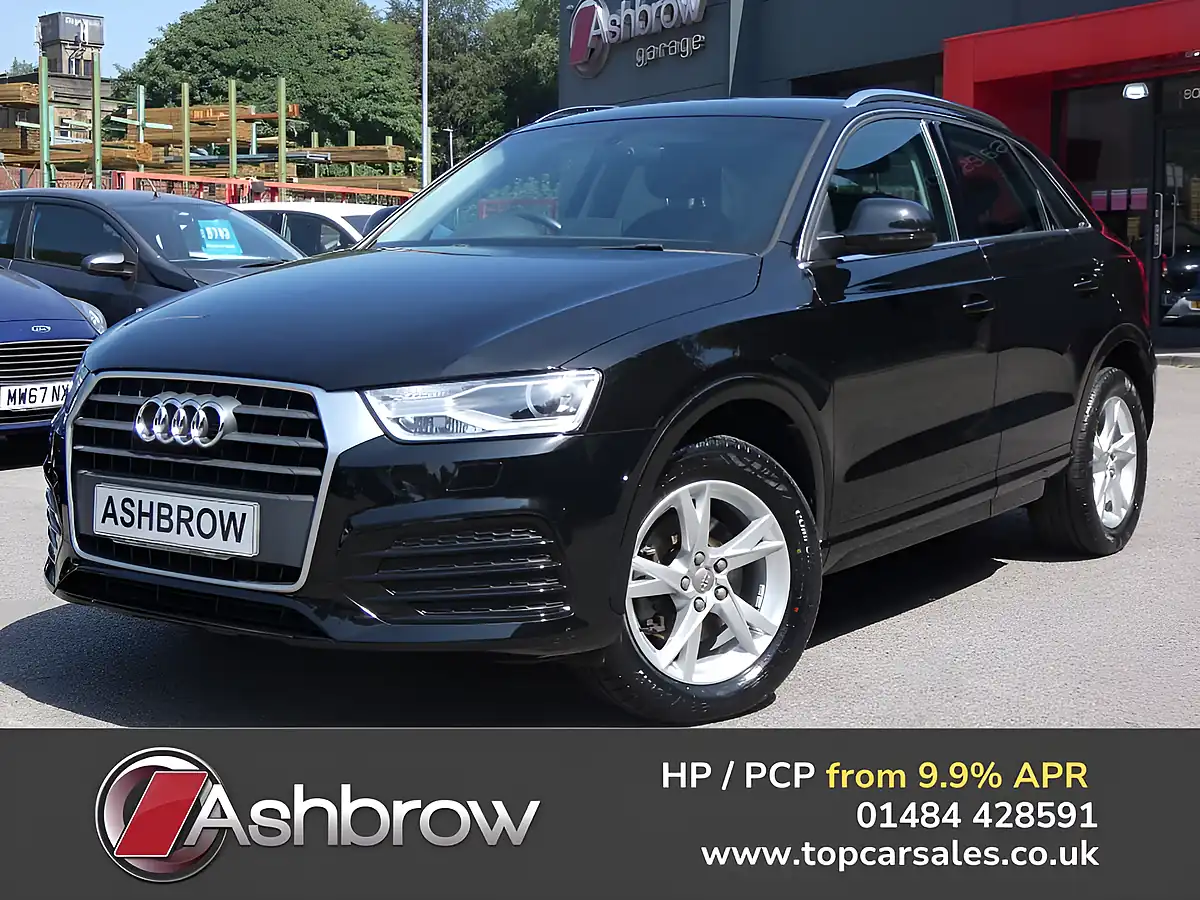 Used 2017 Audi Q3 Sport Mythos Black Metallic - Front View