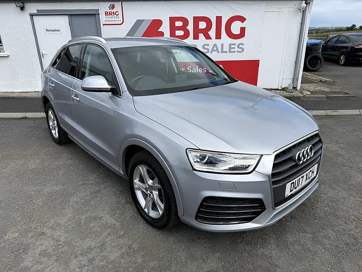 Used 2017 Audi Q3 Sport Silver - Front View