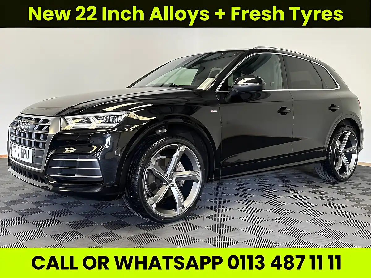 Used 2017 Audi Q5 S Line Black - Front View