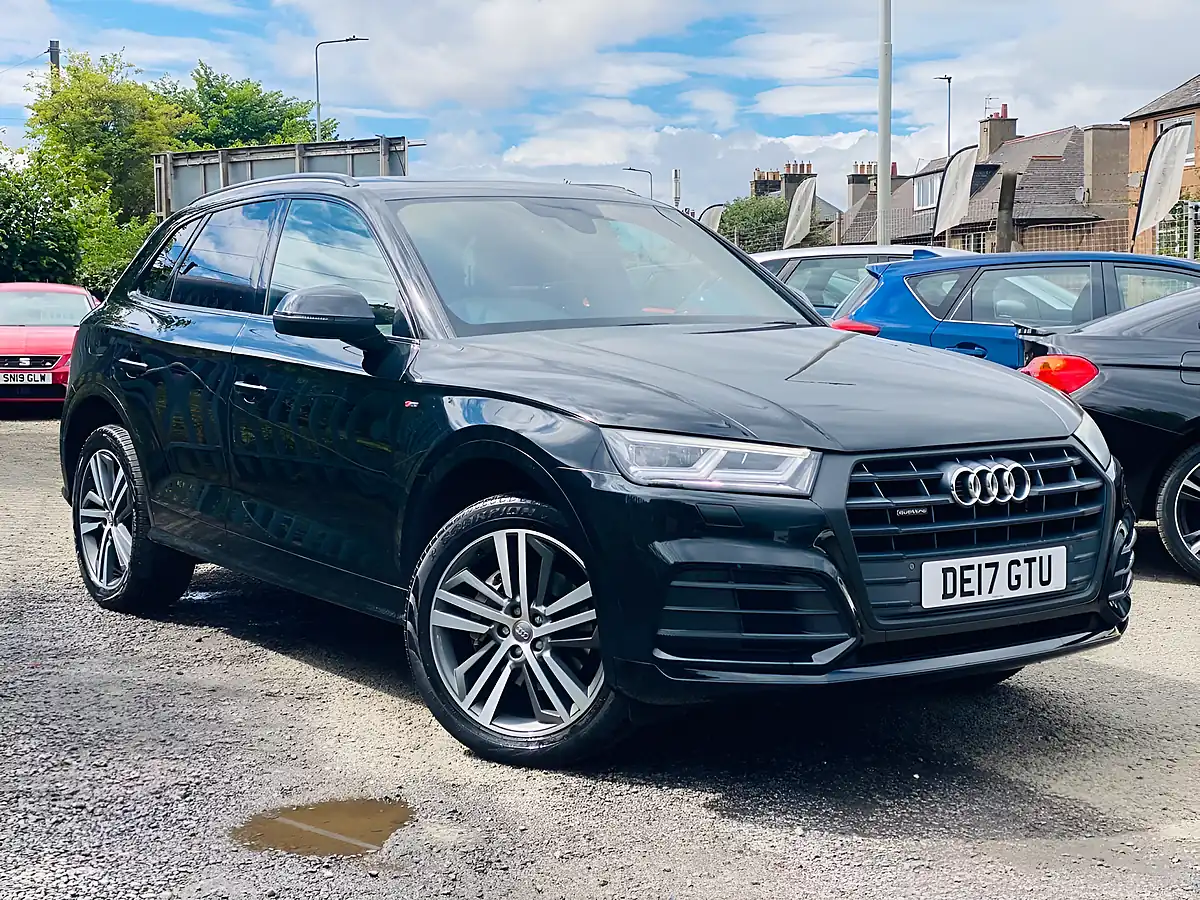 Used 2017 Audi Q5 S Line Black - Front View