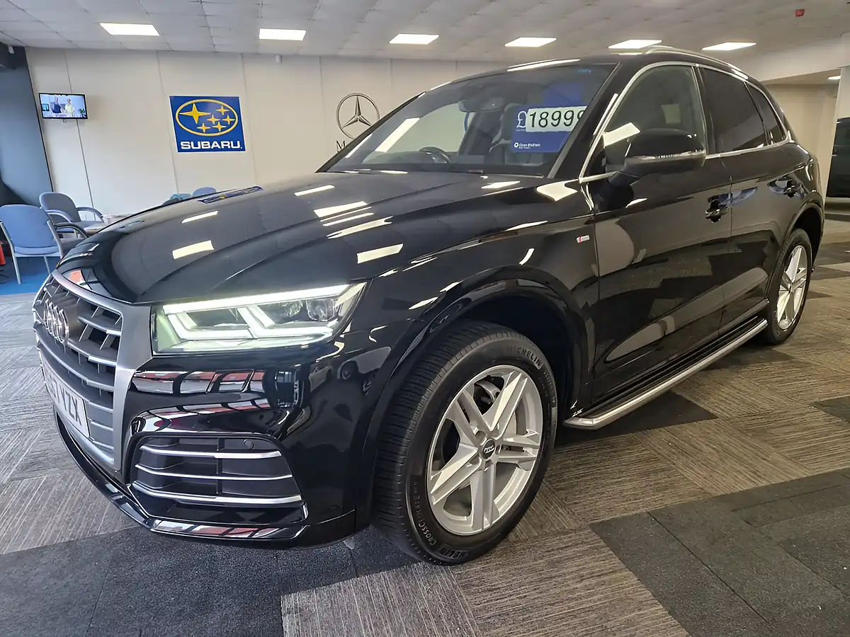 Used 2017 Audi Q5 S Line Black - Front View
