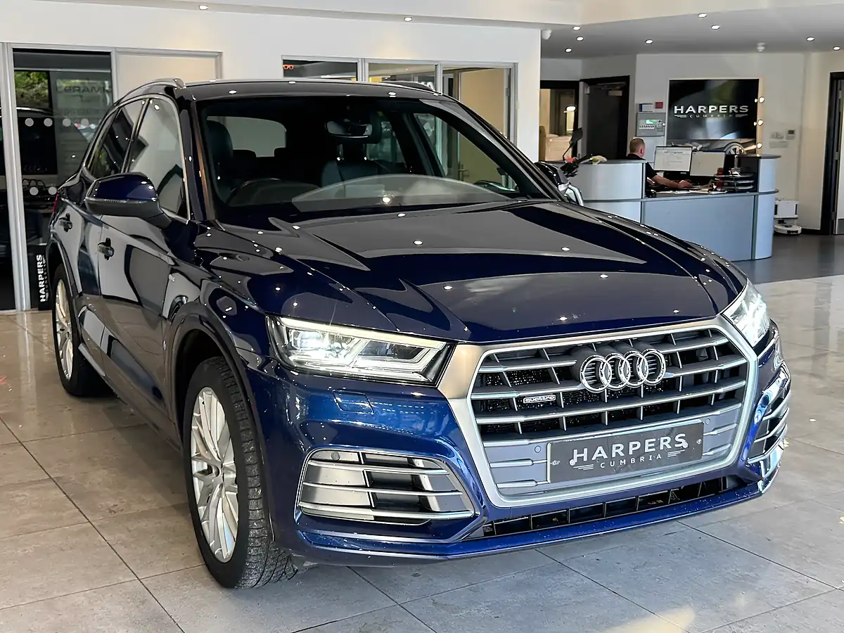 Used 2017 Audi Q5 S Line Blue - Interior and Exterior details 13