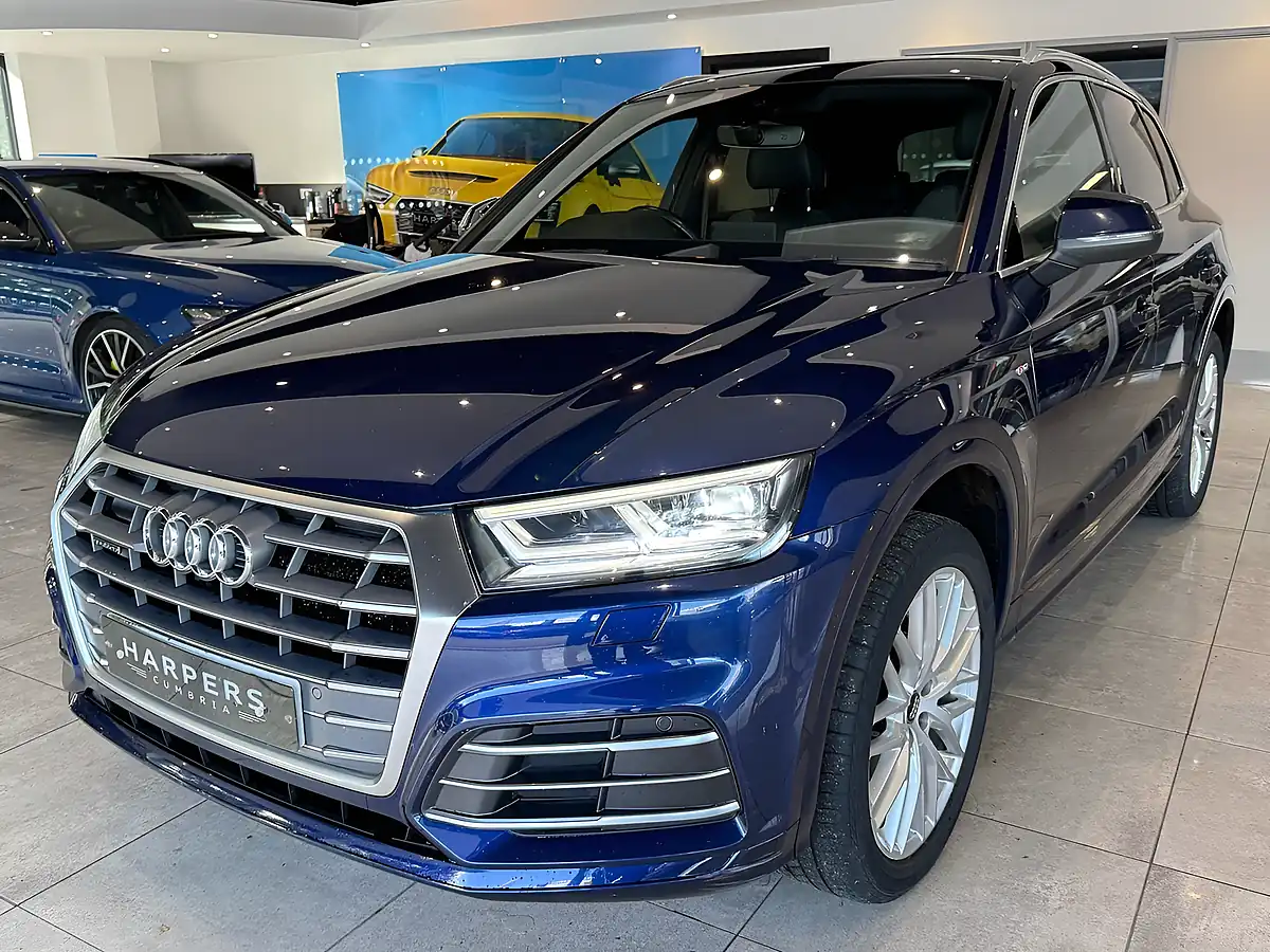Used 2017 Audi Q5 S Line Blue - Interior and Exterior details 15