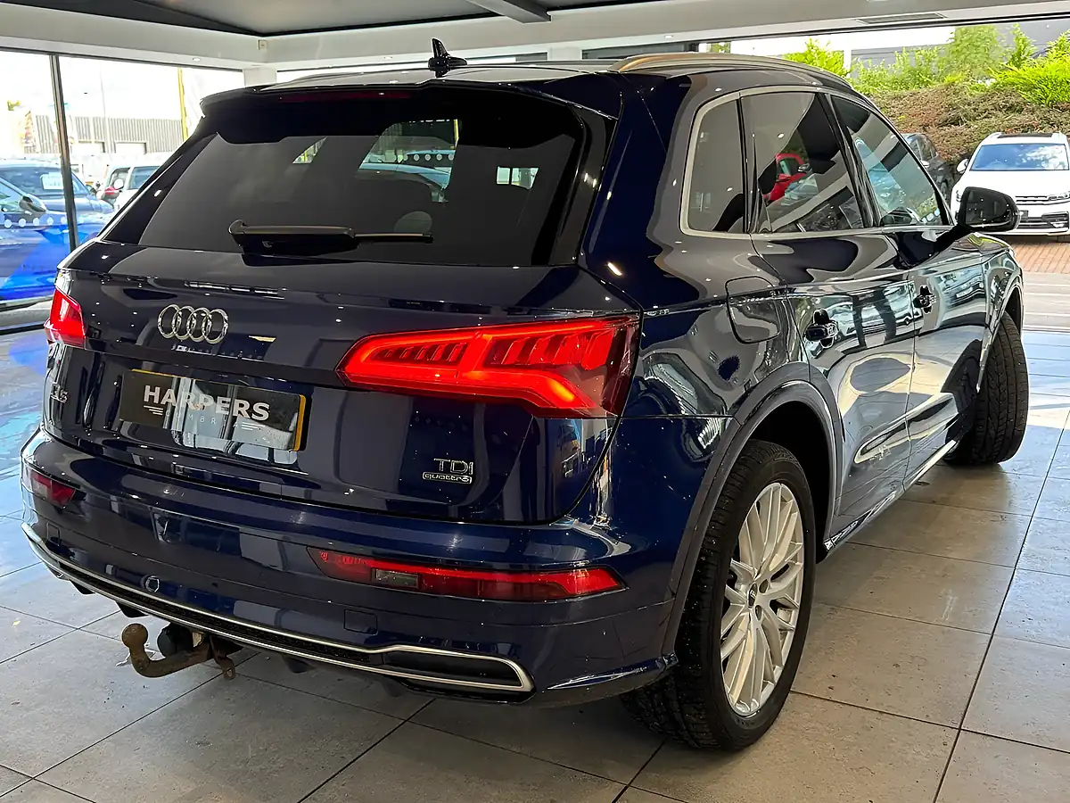 Used 2017 Audi Q5 S Line Blue - Interior and Exterior details 2