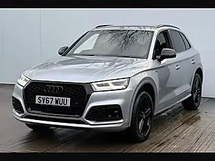 Used 2017 Audi Q5 S Line Floret Silver - Interior and Exterior details 12