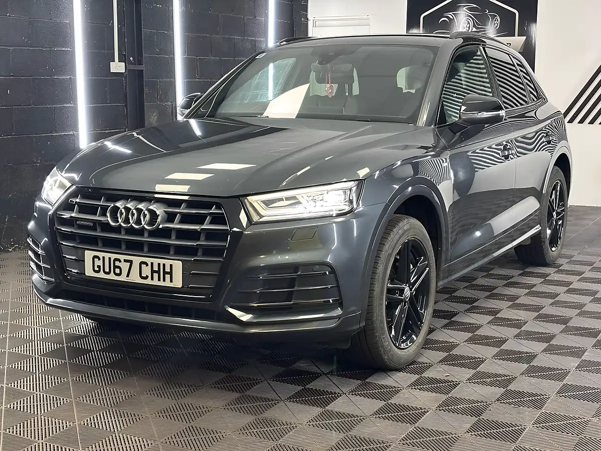 Used 2017 Audi Q5 S Line Grey - Front View