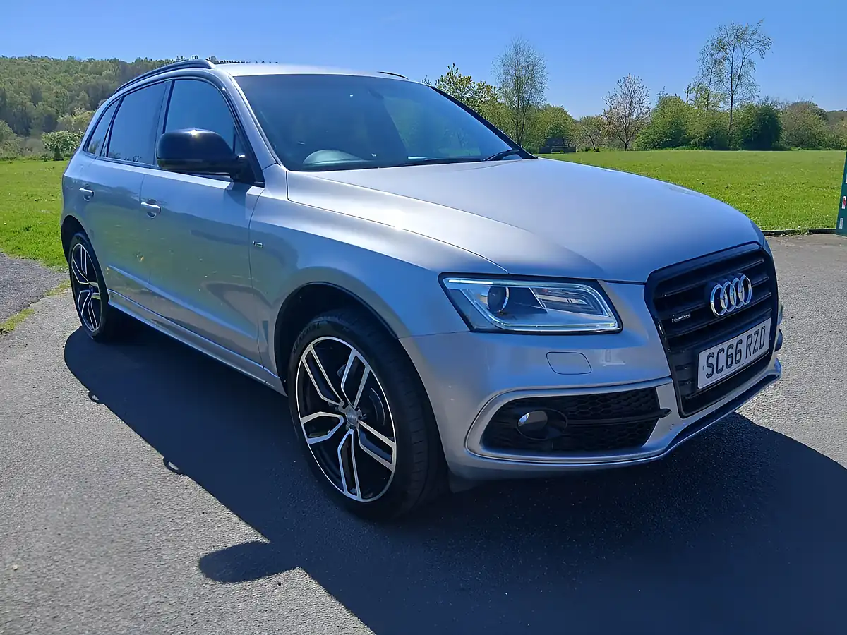 Used 2017 Audi Q5 S Line Plus Silver - Front View