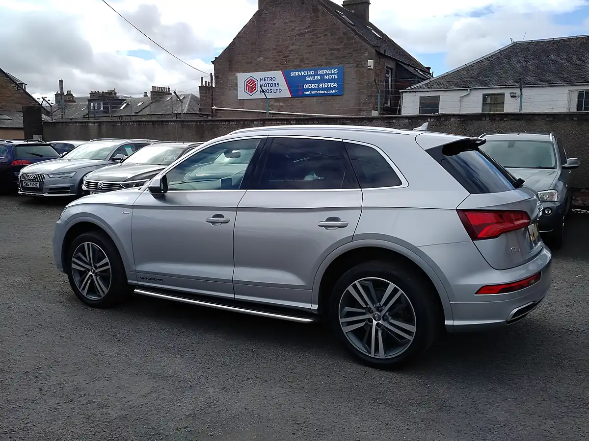 Used 2017 Audi Q5 S Line Silver - Interior and Exterior details 4