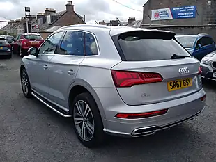 Used 2017 Audi Q5 S Line Silver - Interior and Exterior details 5
