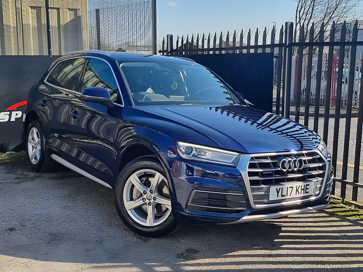 Used 2017 Audi Q5 Sport Blue - Front View