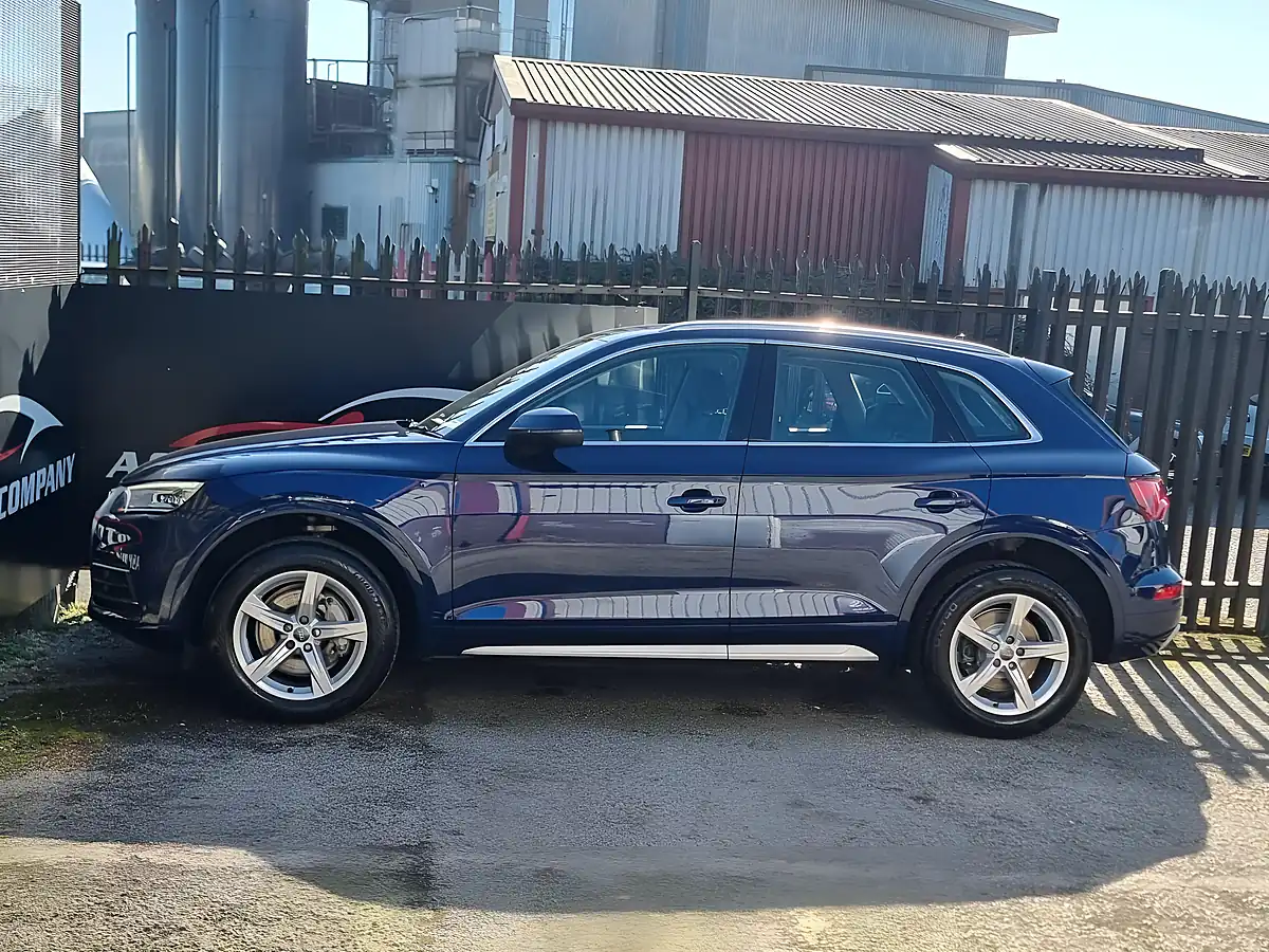 Used 2017 Audi Q5 Sport Blue - Interior and Exterior details 4