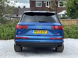 Used 2017 Audi Q7 S Line Blue - Interior and Exterior details 9