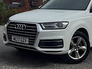 Used 2017 Audi Q7 Se White - Interior and Exterior details 17