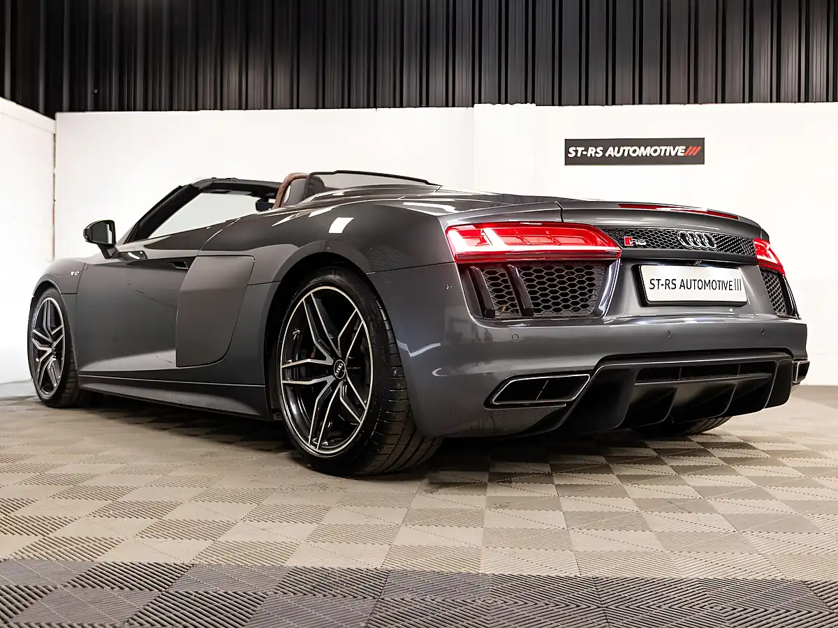 Used 2017 Audi R8 Spyder Grey - Interior and Exterior details 9