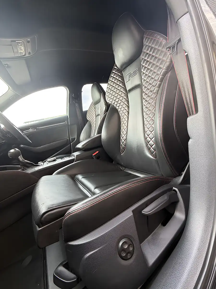 Used 2017 Audi RS3 Hatchback Black - Interior and Exterior details 12