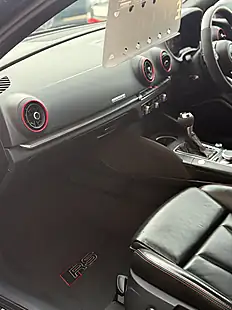 Used 2017 Audi RS3 Hatchback Black - Interior and Exterior details 13