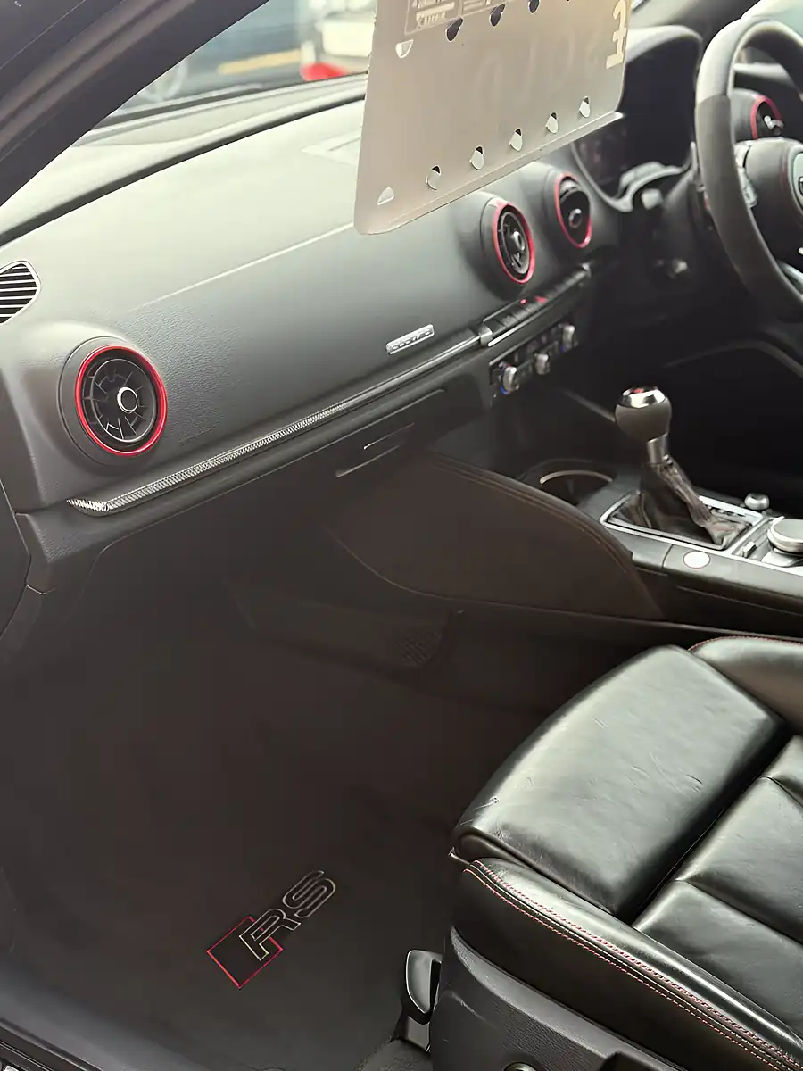 Used 2017 Audi RS3 Hatchback Black - Interior and Exterior details 13