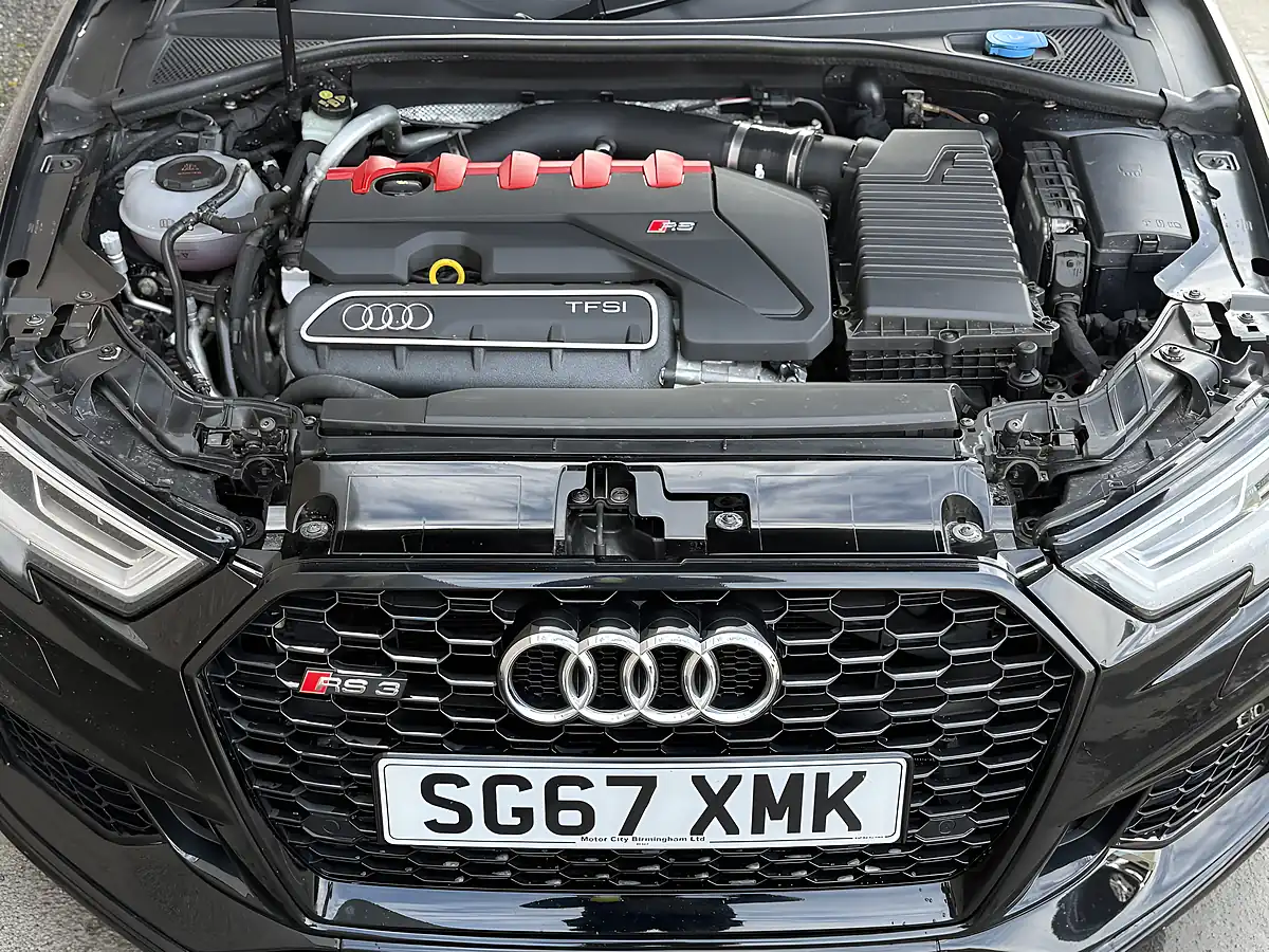 Used 2017 Audi RS3 Hatchback Black - Interior and Exterior details 7