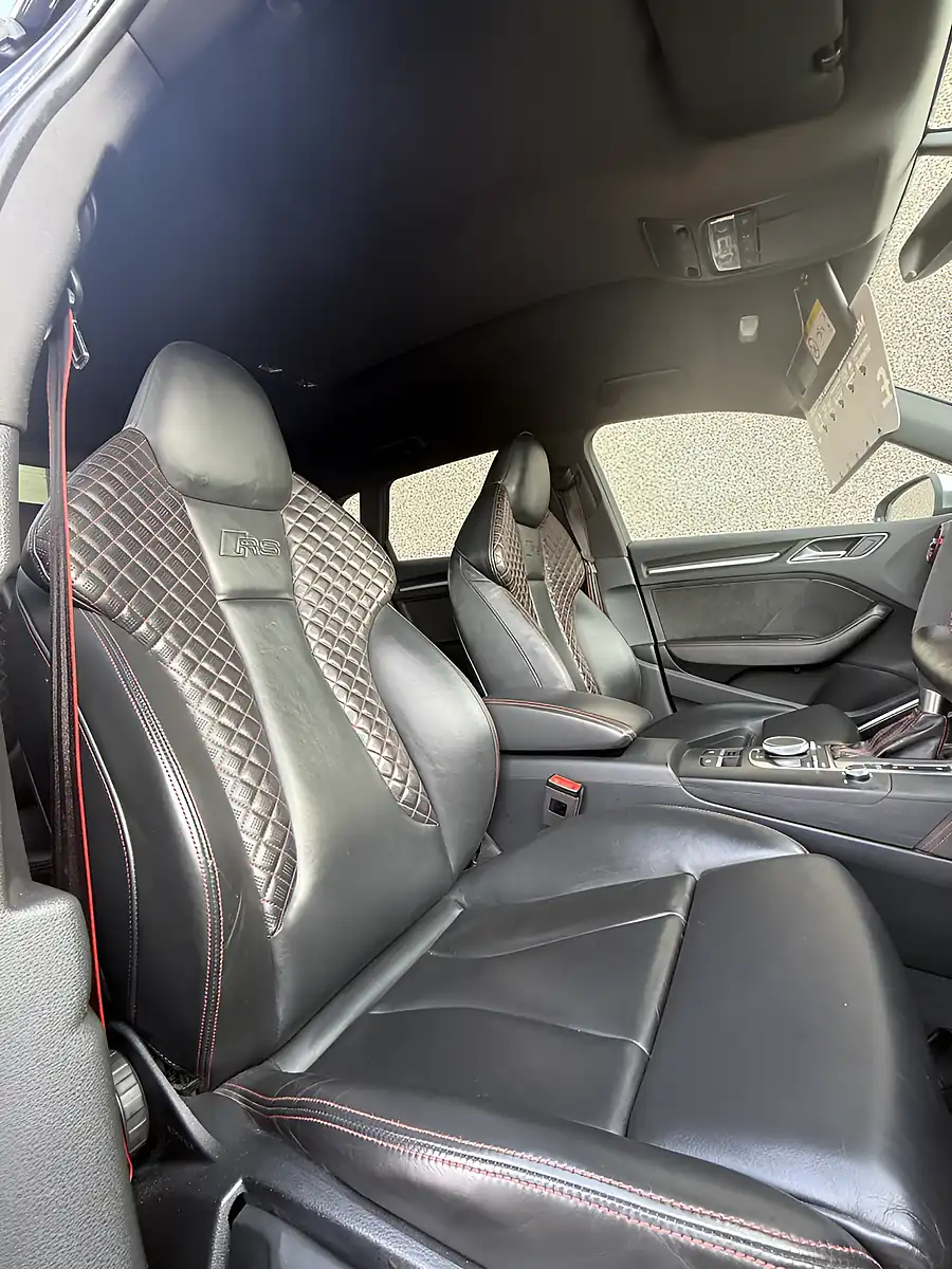 Used 2017 Audi RS3 Hatchback Black - Interior and Exterior details 8