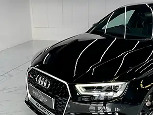 Used 2017 Audi RS3 Saloon Black - Interior and Exterior details 16