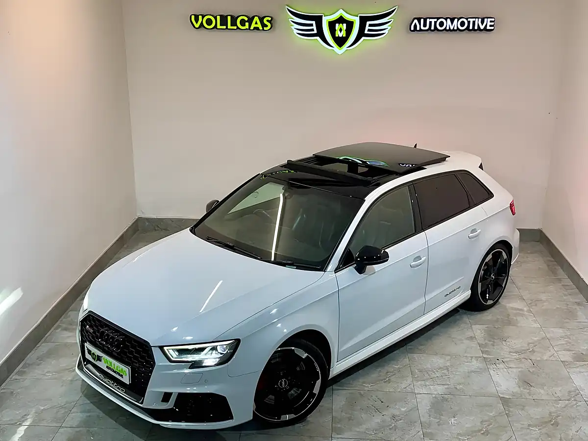 Used 2017 Audi RS3 Sportback White - Interior and Exterior details 3