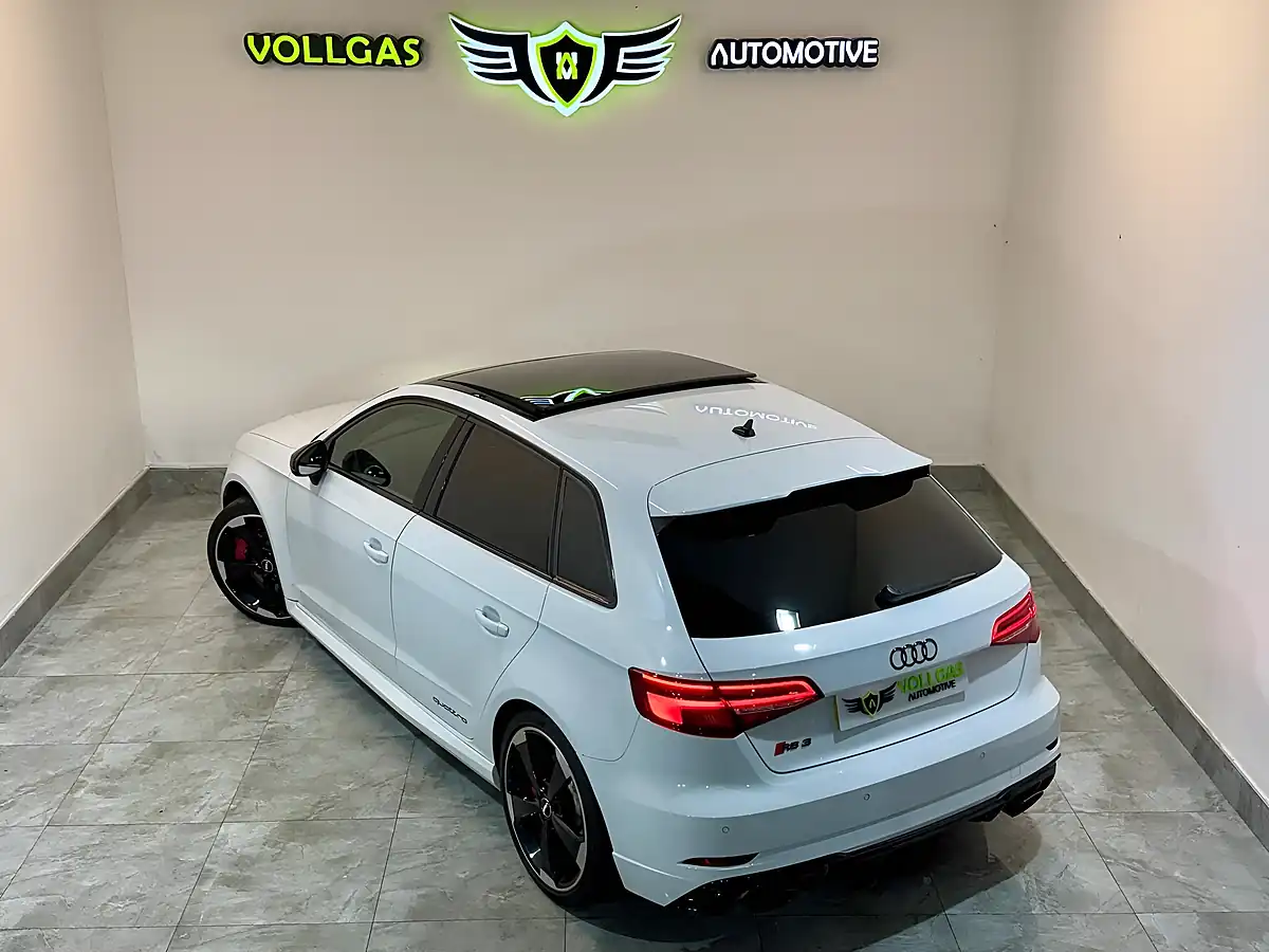 Used 2017 Audi RS3 Sportback White - Interior and Exterior details 4