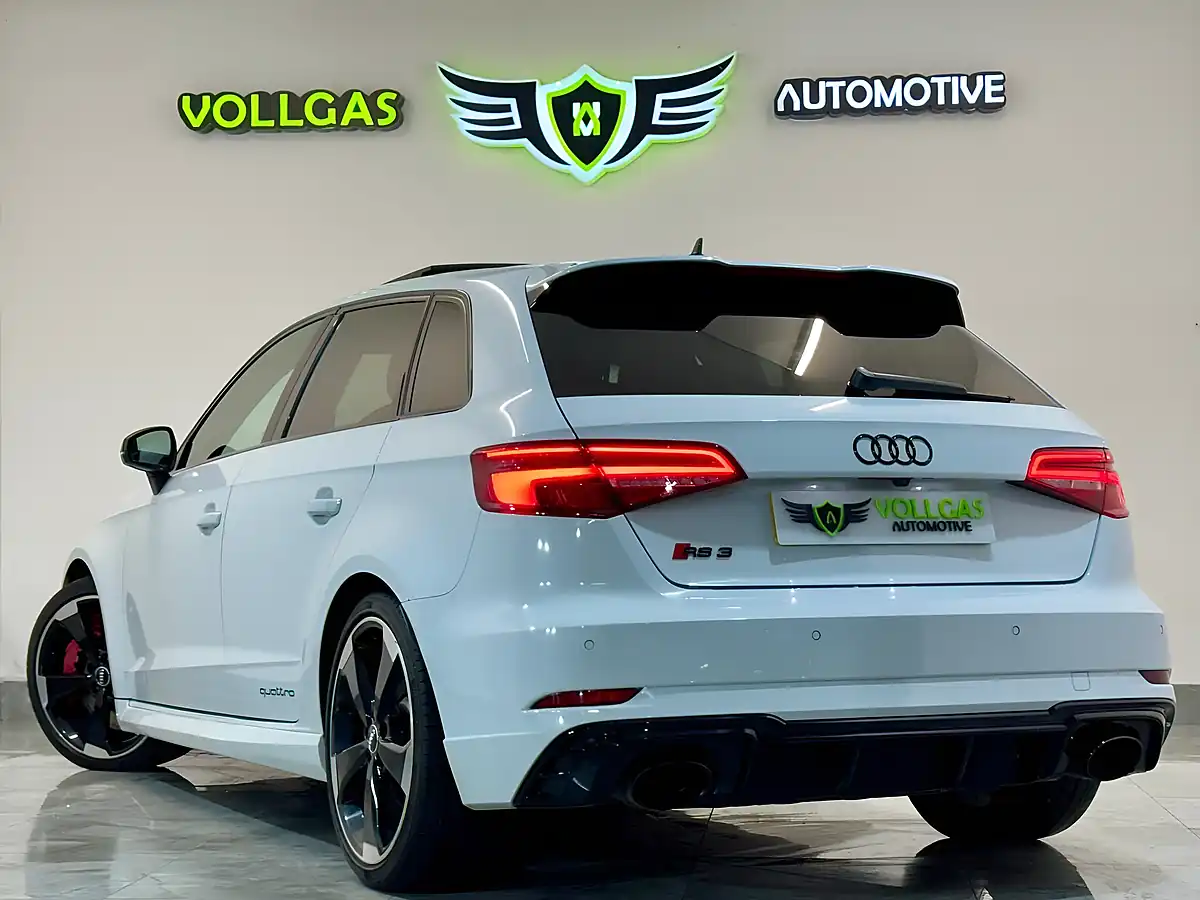 Used 2017 Audi RS3 Sportback White - Interior and Exterior details 9