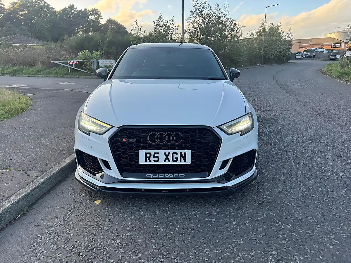 Used 2017 Audi RS3 Sportback White - Interior and Exterior details 2