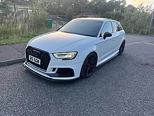Used 2017 Audi RS3 Sportback White - Interior and Exterior details 3