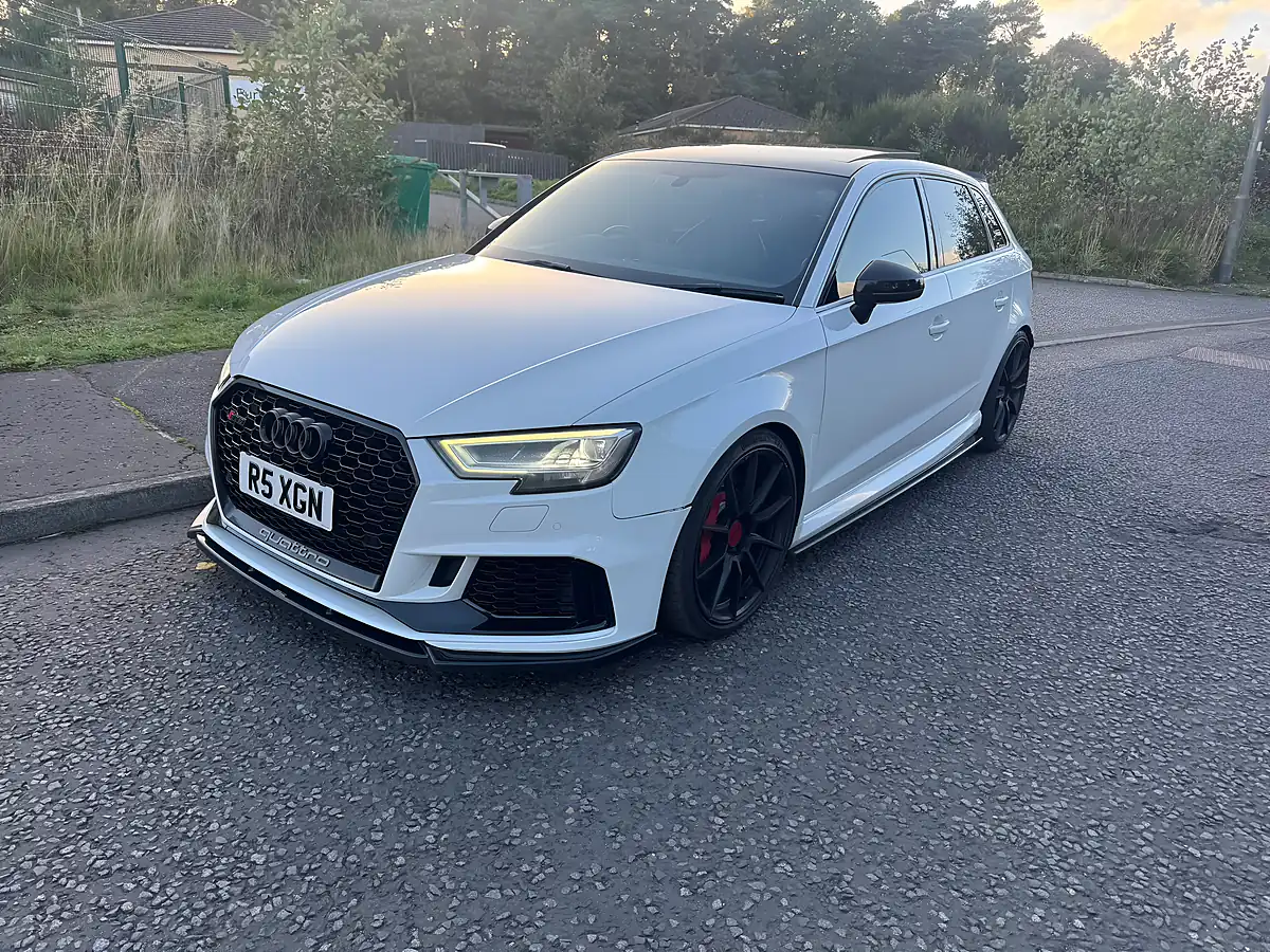 Used 2017 Audi RS3 Sportback White - Interior and Exterior details 3