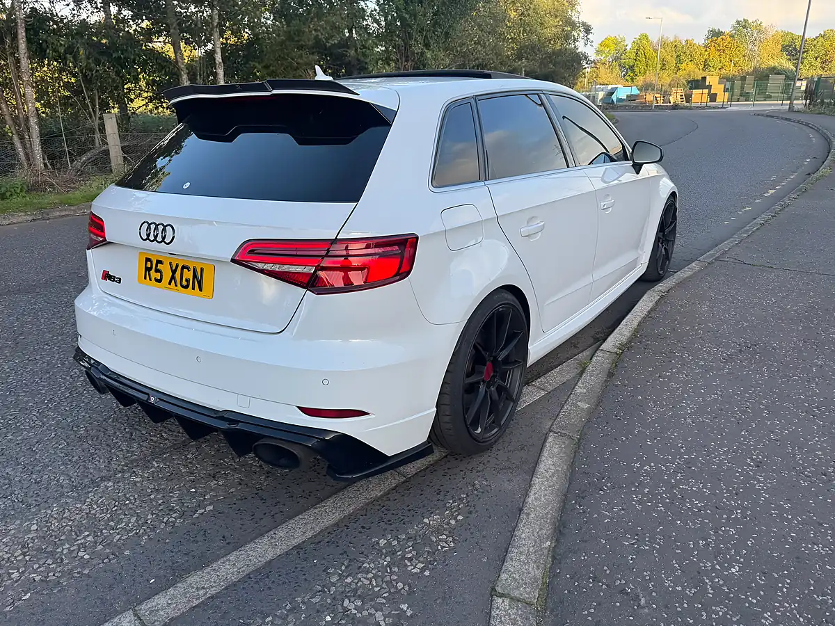 Used 2017 Audi RS3 Sportback White - Interior and Exterior details 6