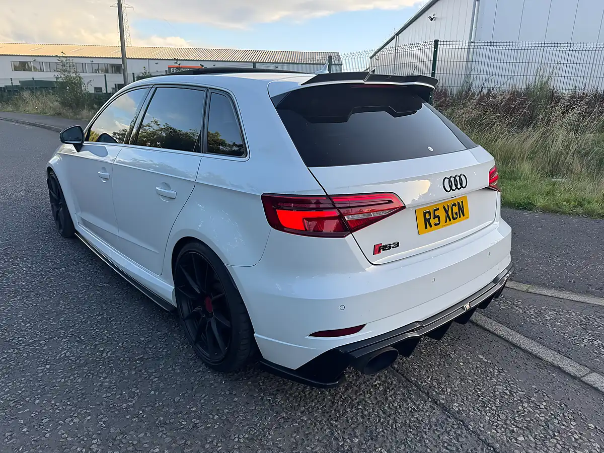 Used 2017 Audi RS3 Sportback White - Interior and Exterior details 9