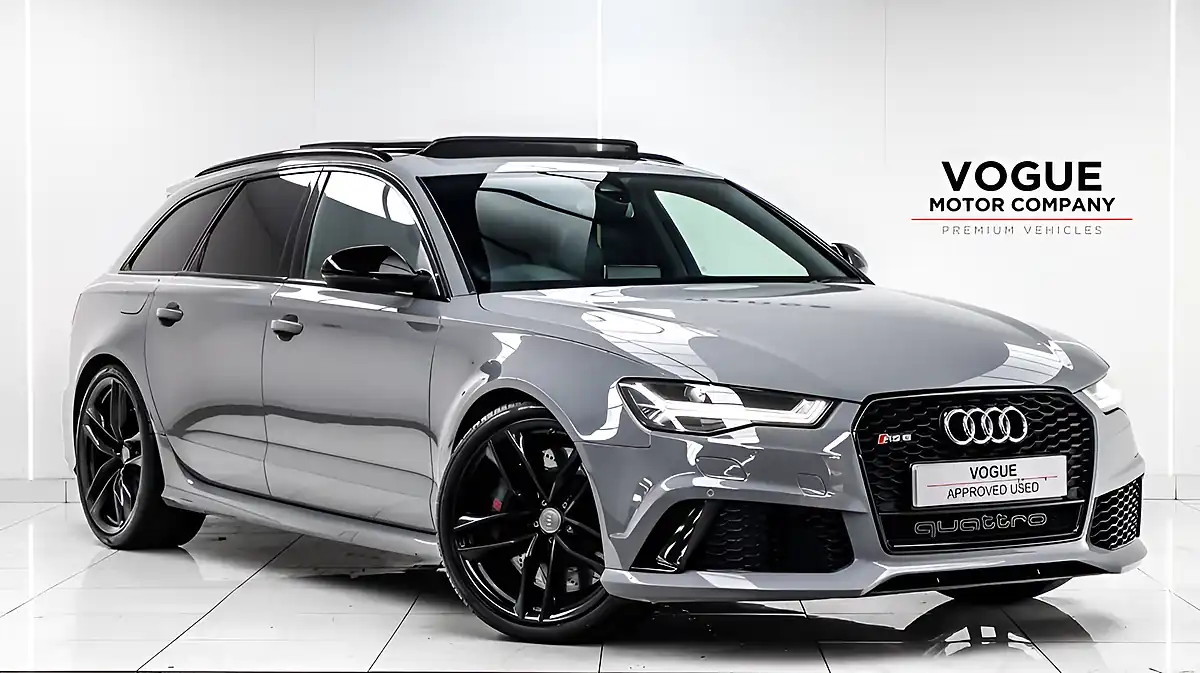 Used 2017 Audi RS6 Avant Performance Grey - Front View