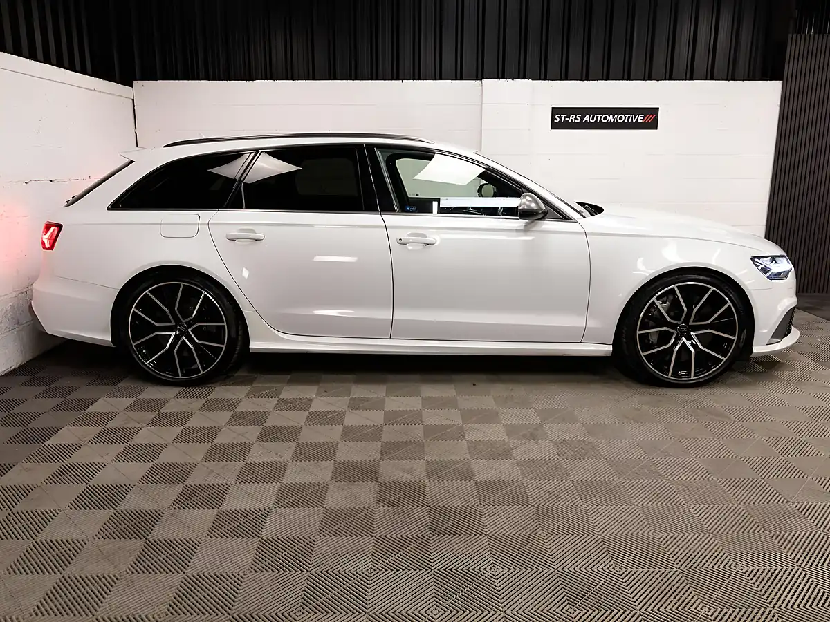 Used 2017 Audi RS6 Avant Performance White - Interior and Exterior details 10