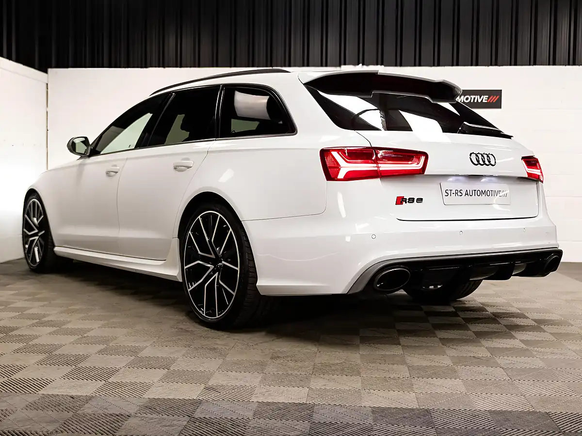 Used 2017 Audi RS6 Avant Performance White - Interior and Exterior details 2