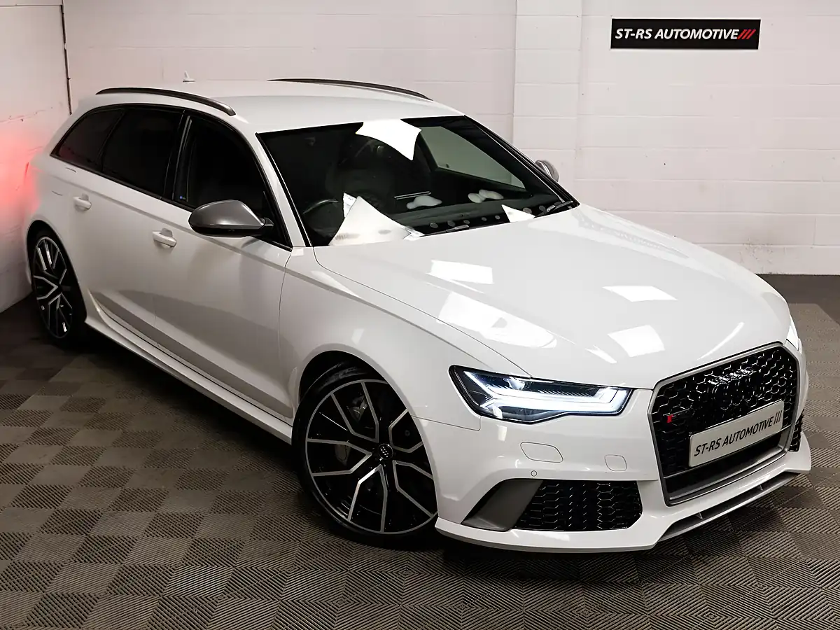 Used 2017 Audi RS6 Avant Performance White - Interior and Exterior details 8