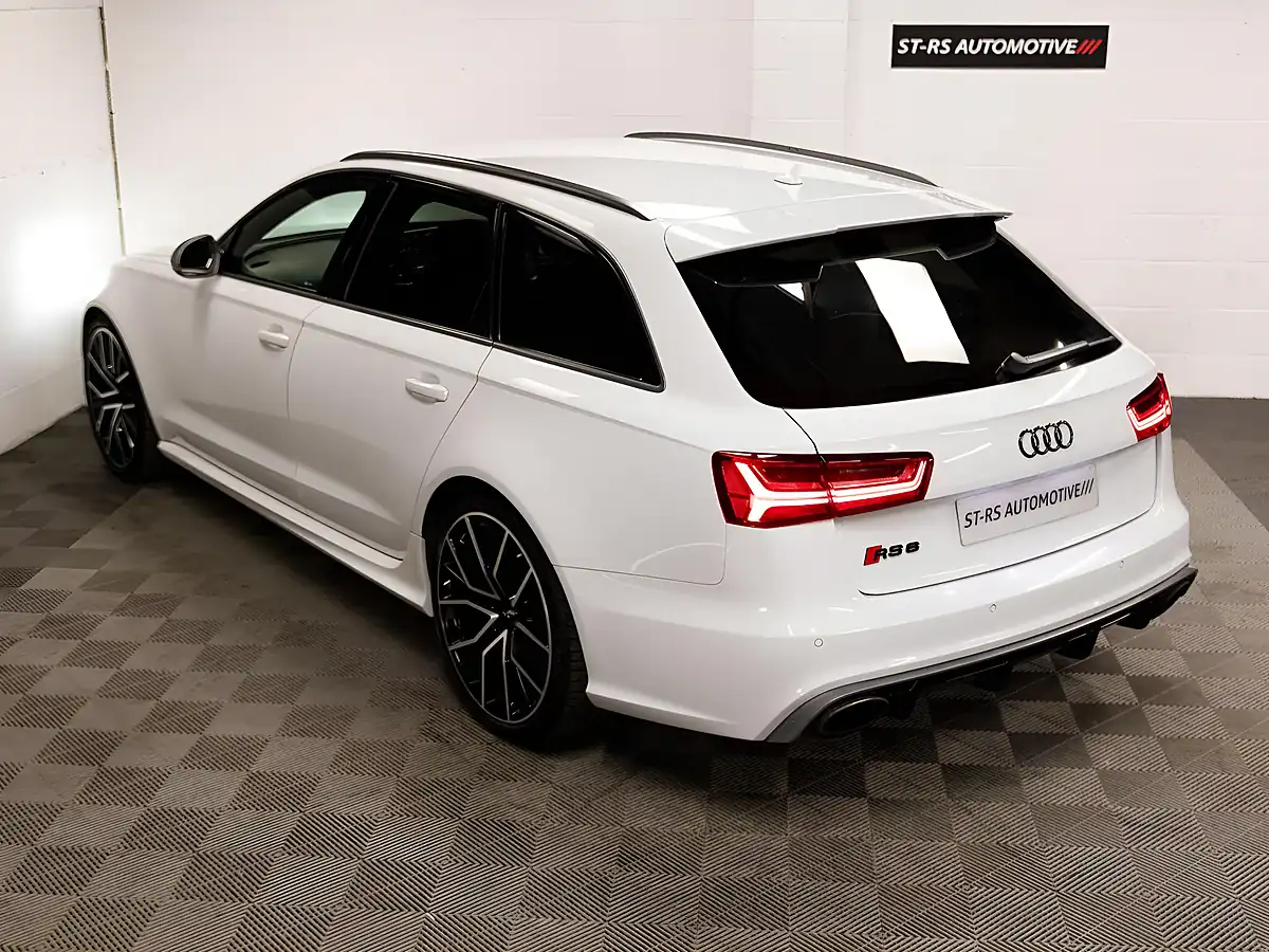 Used 2017 Audi RS6 Avant Performance White - Interior and Exterior details 9