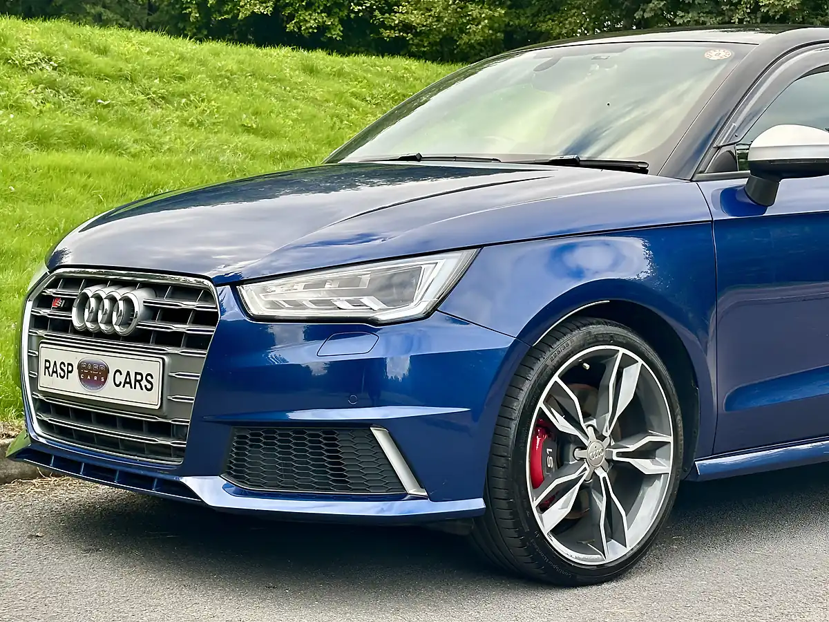 Used 2017 Audi S1 Quattro Blue - Interior and Exterior details 12