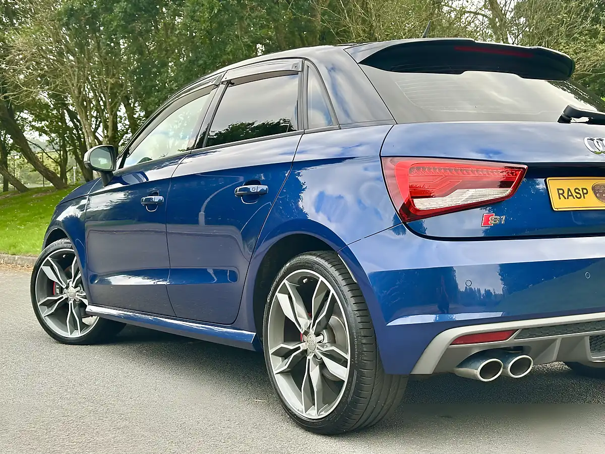 Used 2017 Audi S1 Quattro Blue - Interior and Exterior details 14