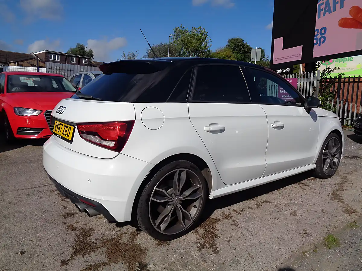 Used 2017 Audi S1 Sportback Quattro White - Interior and Exterior details 4