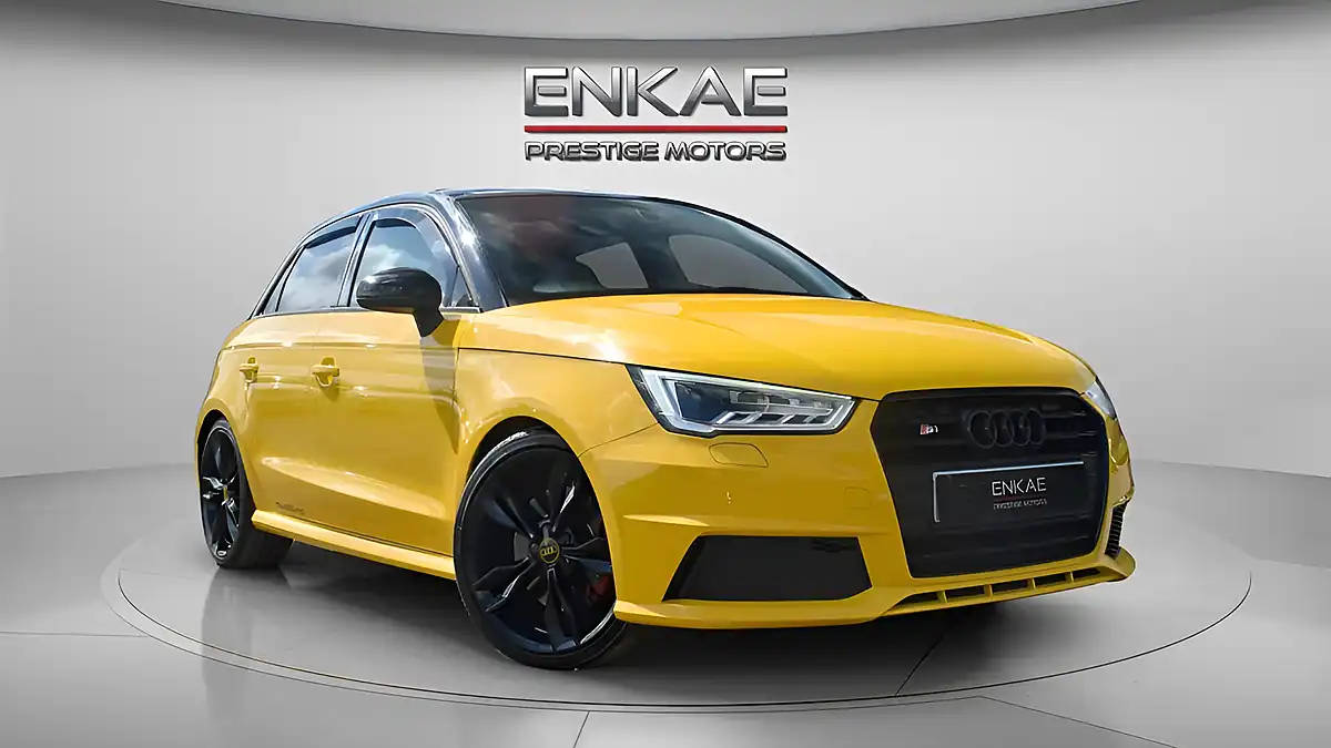 Used 2017 Audi S1 Sportback Yellow - Front View