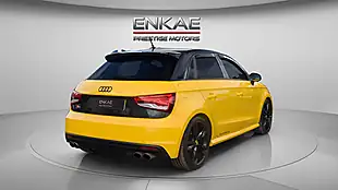 Used 2017 Audi S1 Sportback Yellow - Interior and Exterior details 4