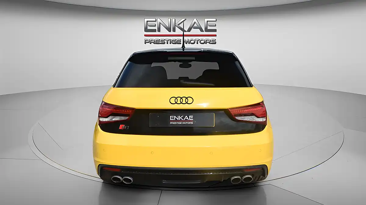 Used 2017 Audi S1 Sportback Yellow - Interior and Exterior details 5