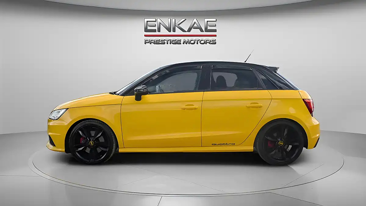 Used 2017 Audi S1 Sportback Yellow - Interior and Exterior details 7